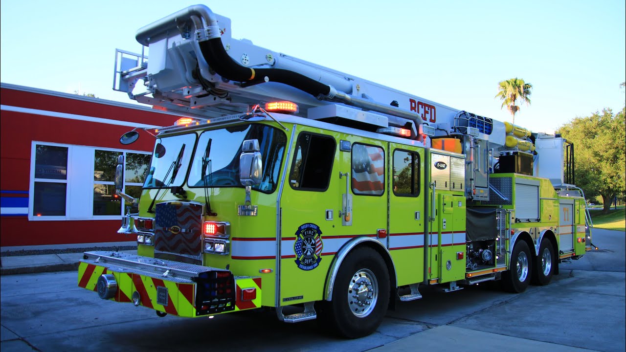 *RIDE ALONG* Disney NEW Tower 1 Mock Response - Reedy Creek Fire ...