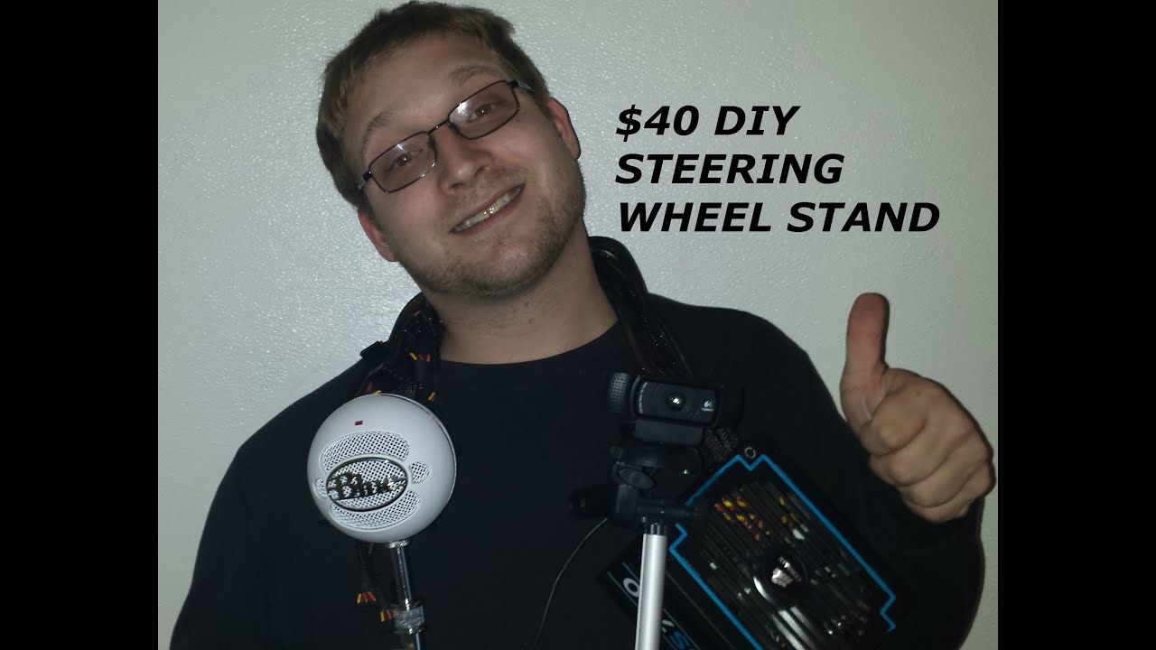 40 DIY Steering Wheel Stand - YouTube