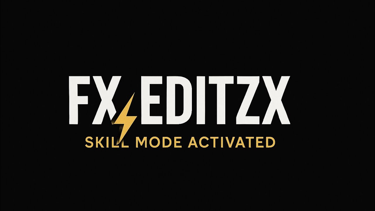 FX⚡️EDITZX Channel Intro 🔥🤌