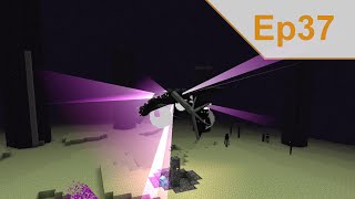 Minecraft Ep37 – Defeating the Ender Dragon