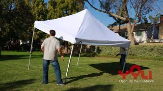 YOLI Professional 10' x 10' Instant Canopy Set Up and Take-down instructions