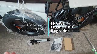 ENGWE Engine PRO Upgraded Edition Unboxing Install Initial Setup
