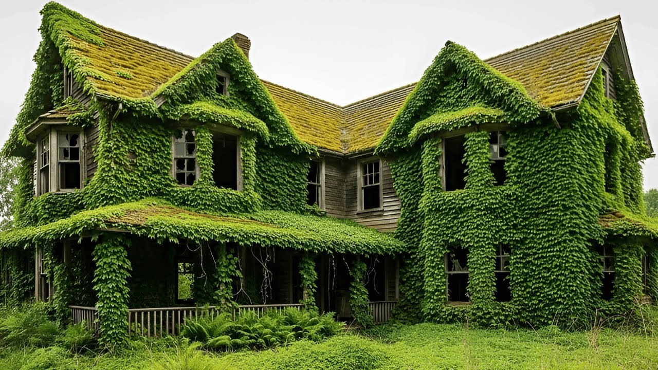 Restoring an Abandoned Woodland House Completely Swallowed by Plants
