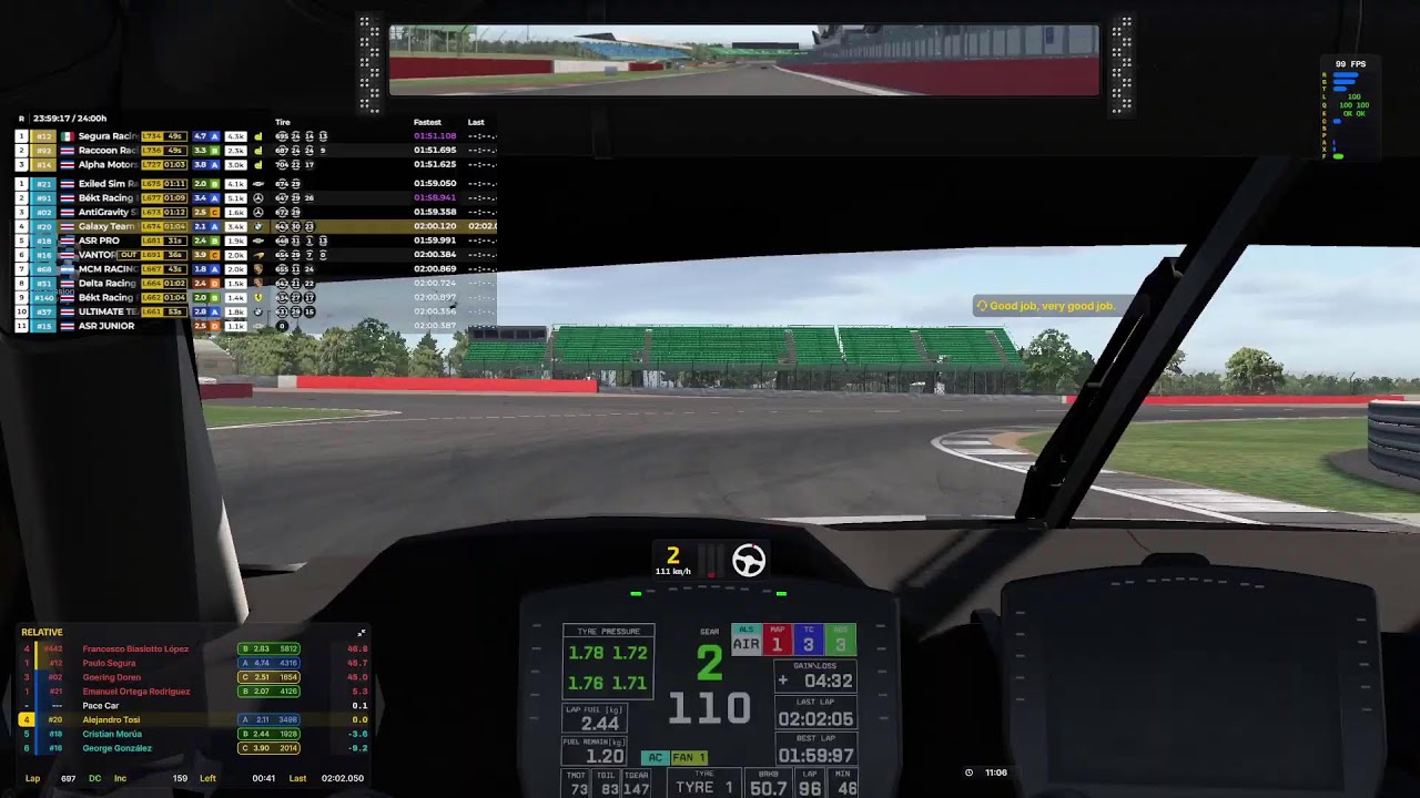 MCM Endurance 24 Horas de Silverstone | Galaxy Esports Team | Parte 3 Final