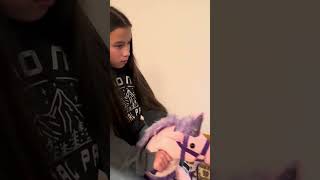 CUTE Baby Girl RIDES on Her NEW Power Pony from Zume! Fun Ride on Interactive Toy Pony! #unboxing