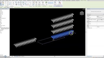Revit parameteric array multi integrated parameters