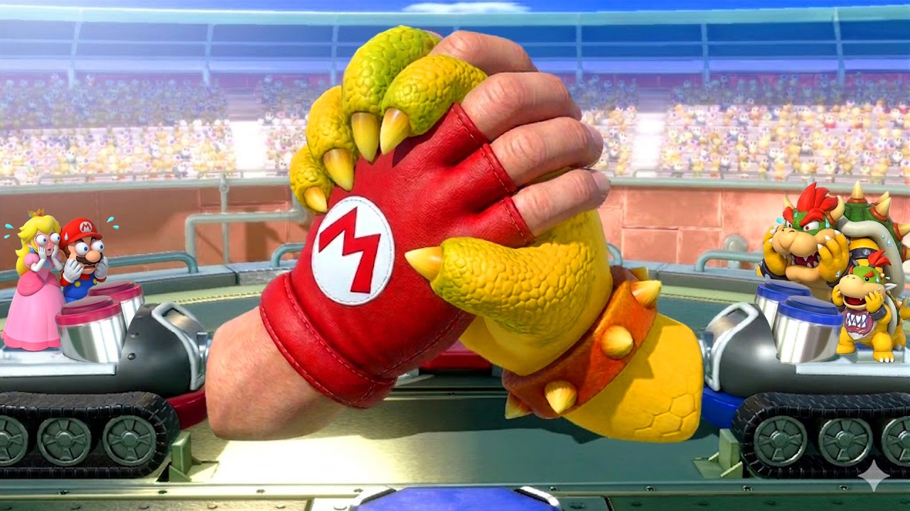 Mario Party Switch – Epic Team Battle! Mario Brothers Vs Bowser Family (Master Difficulty)