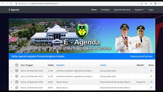 Cara Menggunakan Aplikasi E Agenda screenshot 2
