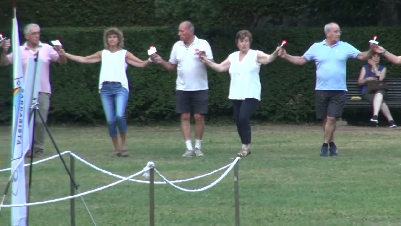 SARDANA ADÉU VILA D'OLOT, Joan Casanova i Bartrolí, Principal d'Olot, gravació de Rosa Argelés