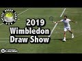 Wimbledon 2019 draw show  coffee break tennis