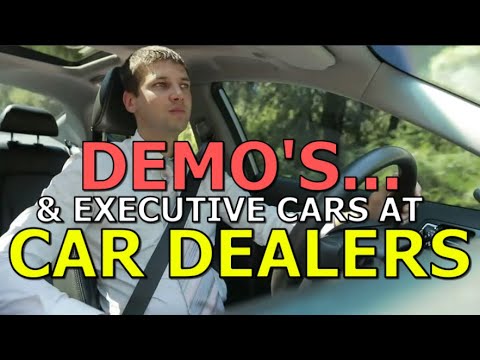 What Does Demo Mean At A Car Dealership