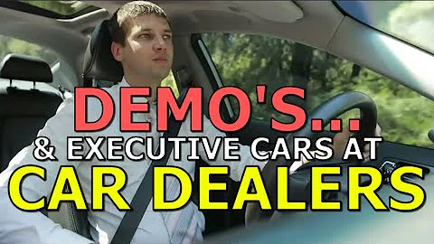 DEALER DEMO CARS, "NEW" Executive CARS DISCOUNT - CAR DEALERSHIPS - Kevin Hunter The Homework Guy