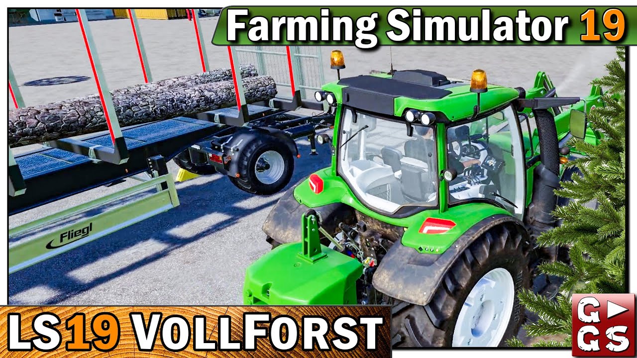 Der ANHÄNGER lohnt sich EXTREM #10 LS19 VOLLFORST gaming logo
