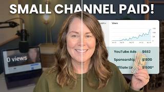 How Much YouTube Paid Me in My First Monetized Month