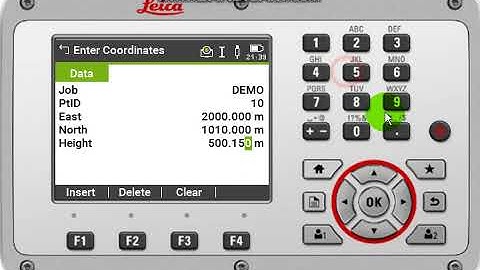 set out/ stake out/ laying out TS LEICA total station
