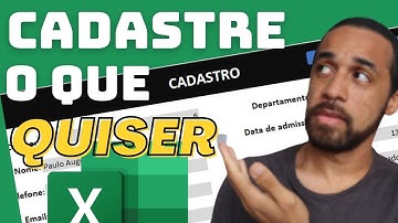 [CURSO EXCEL] Cadastro de clientes, funcionários ou produtos (Macro & VBA)
