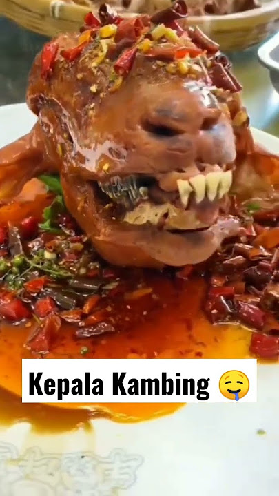 Mukbang Kepala Kambing | Senyum #fyp