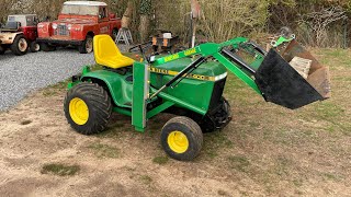 A couple new upgrades on the John Deere 400!