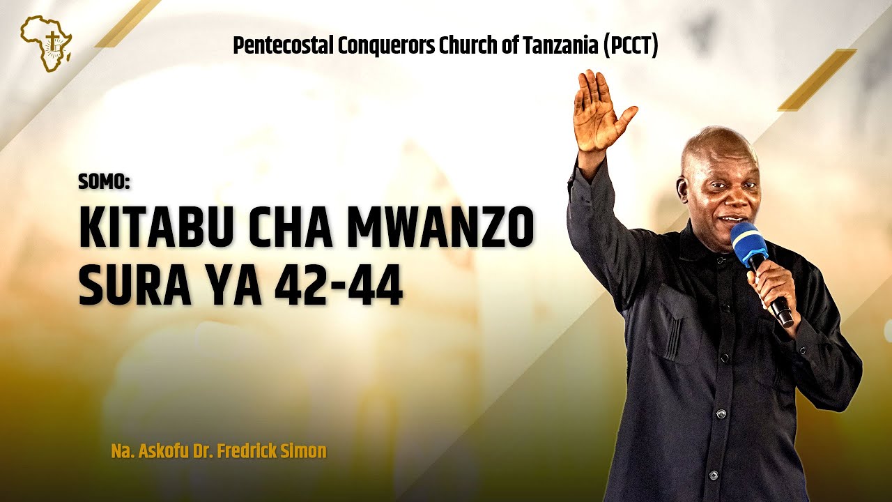 📖 KITABU CHA MWANZO - Sura ya 42 - 44 | Na Askofu Dr. Fredrick Simon
