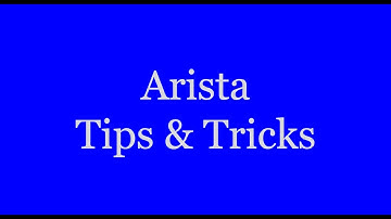 Arista Monthly Tips and Tricks #1: Config Session & Config Checkpoint