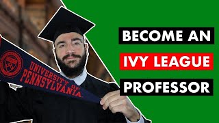 How to Get an Ivy League Faculty Position