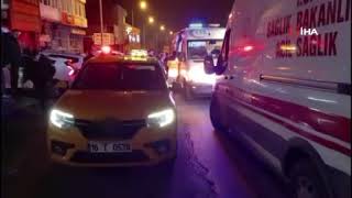 Bursada Gece Saatlerinde Eğlence Mekanı Önünde Silahlı Kavga 1I Ağır, 2 Yaralı