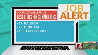 Job Alert: Best cities for summer jobs