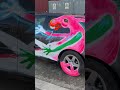 El coche fantástico – street art short, streetart video, Francisco de Pájaro