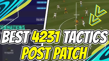 4231 *NEW* MOST META CUSTOM TACTICS & PLAYER INSTRUCTIONS FIFA 21 | POST PATCH | FUT 21!!