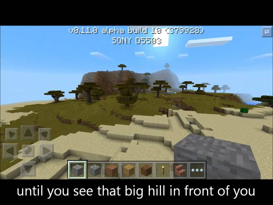 Let's Play - Minecraft Pocket Edition - awesome seed 379928 - YouTube