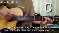 belajar gitar - we wish you a Merry Christmas  - Durasi: 1:05. 