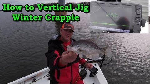 Tips and tricks to Vertical Jig Winter Crappie/ Lures and tip to catch crappie in December