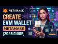 How to create EVM wallet address in MetaMask [2026 Full Guide]