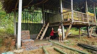 FULL VIDEO: 515 Days Construction Journey - Single Mother Builds a Bamboo House in the Forest Alone