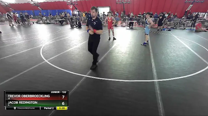132 Lbs Cons. Round 3 - Trevor Oberbroeckling, IA ...