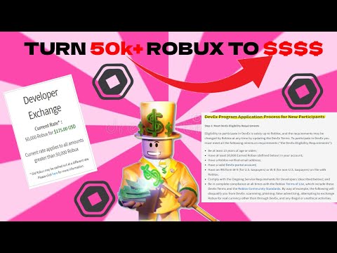 How to DevEx on Roblox Convert 'ROBUX' to 'Dollars' (Real life currency) 2022