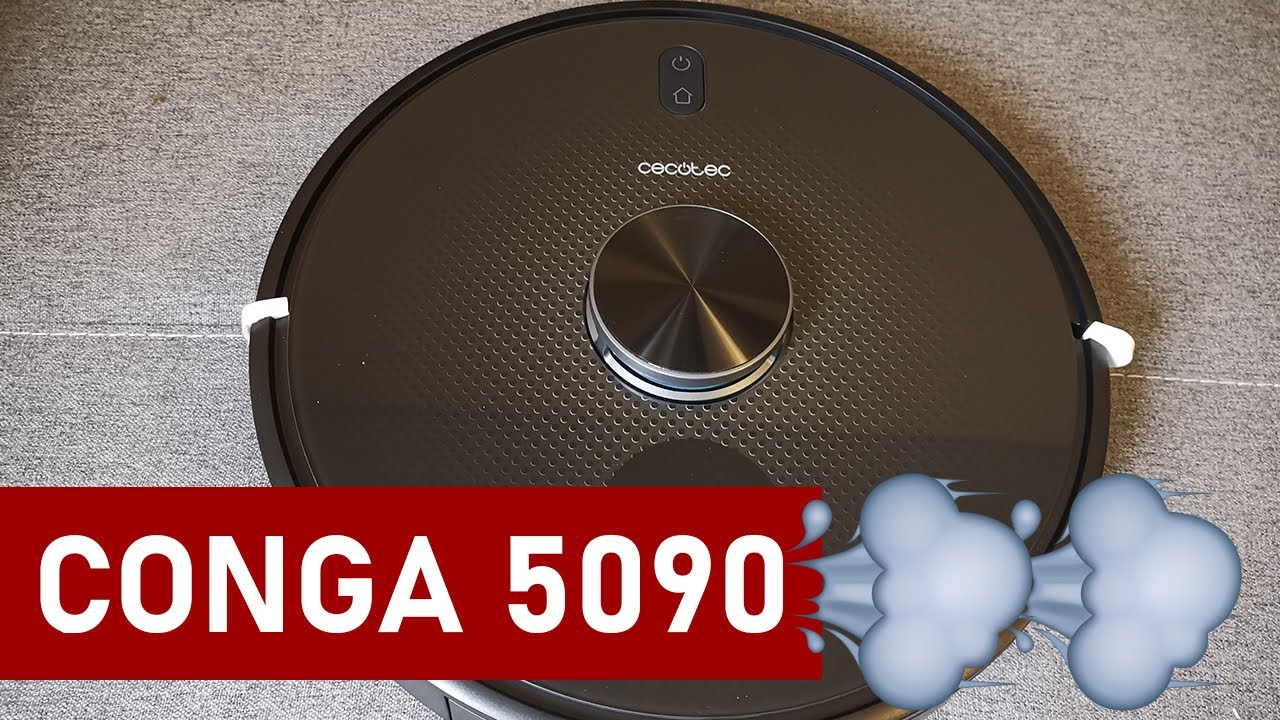 🥇🥇 Conga 5090 ✓ Fregando y Aspirando - YouTube