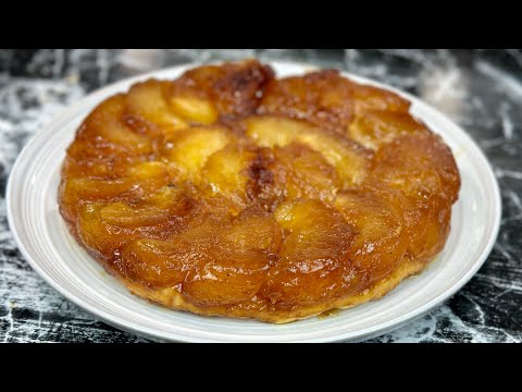 Voici comment faire l'authentique TARTE TATIN AUX POMMES dans les règles de l'art 🍎🥧