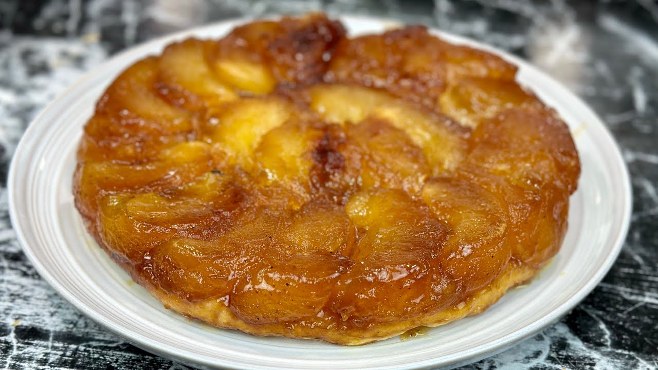 Voici comment faire l'authentique TARTE TATIN AUX POMMES dans les règles de l'art 🍎🥧