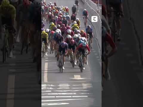 🇫🇷🤏 D'un rien... Paul Magnier est battu au sprint sur la 2e étape du Tour de Guangxi #cycling