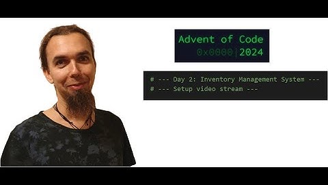 Advent of Code  Getting started  2018 day2 example video