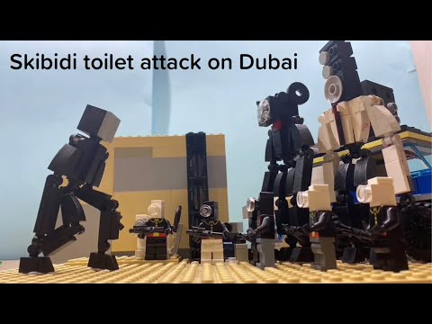 Skibidi toilet attack on Dubai full animation