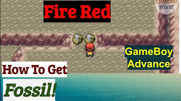 How To Get Helix Fossil or Dome Fossil Pokemon Fire Red & Leaf Green