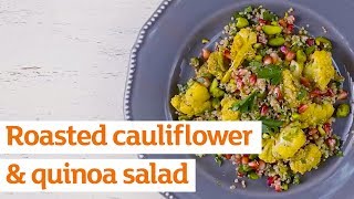 Colourful Roasted Cauliflower And Quinoa Salad Recipe Sainsburys