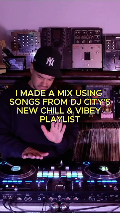 DJ Marvel - Chill & Vibey (DJcity Mix) #shorts