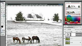 Photoshop: Efecto Nieve / Snow Effect - YiyoMarcelo screenshot 4