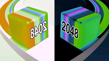 Jelly Run 2048 🪼vs Reverse gameplay  Colour Run walkthrough , iOS Android New Update ( part : 2113 )