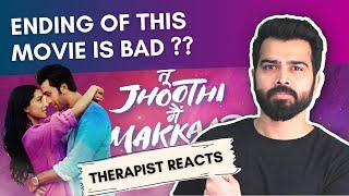 Why some people hated the ending of Tu Jhoothi Main Makkar | Therapist Reacts | 16 @Netflix