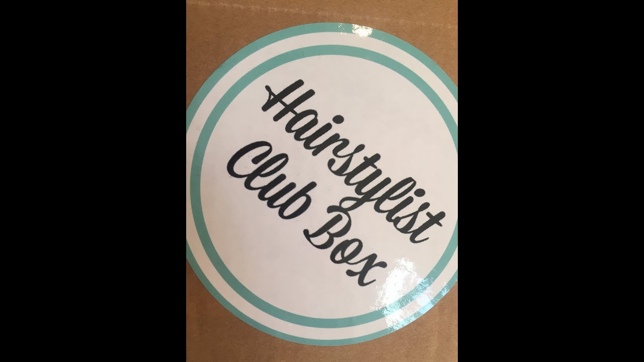 September Hairstylist Club Box Unboxing YouTube