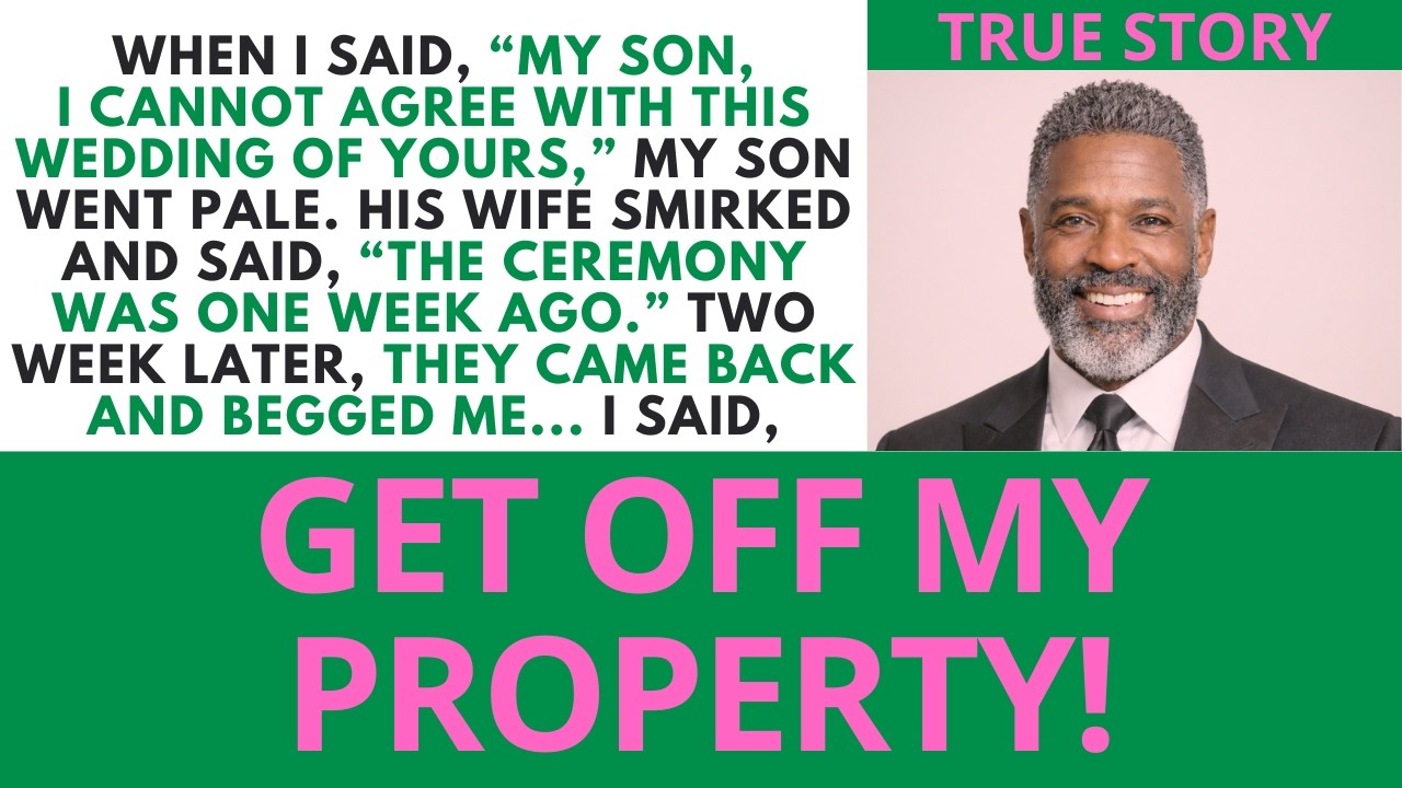 My Son Hid His Wedding From Me… Seven Days Later, They Needed Me... | Sugar Dad Stories.